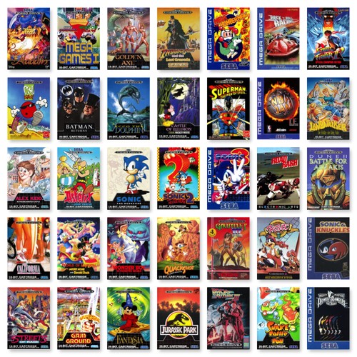 Sega mega drive spiele wahl - sega,