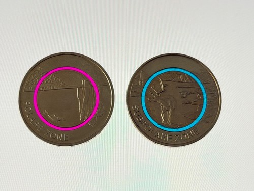 Euro münze polymerring - x,